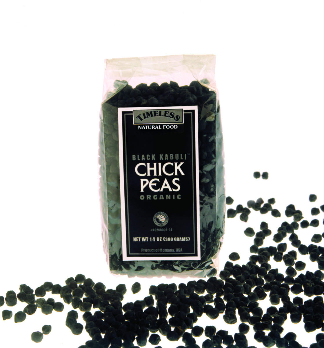 Organic Black Kabuli Chickpeas™ Timeless Natural Food